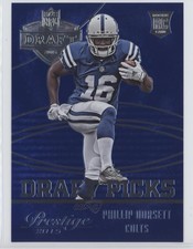 2015 Panini Prestige Draft Picks Retail Jumbo Blue Phillip Dorsett #11 2f4