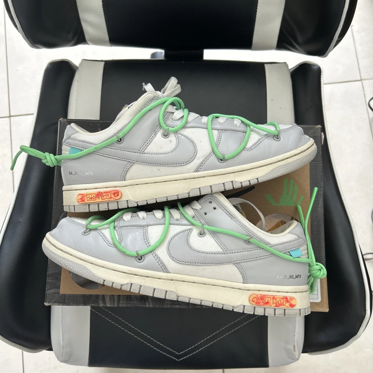 Nike Off-White x Dunk Low Lot 26 of 50 | eBay