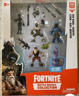 Fortnite Future Squad Mode 4 Figure Pack Ice King,Zenith,Lynx,Sgt.Winter