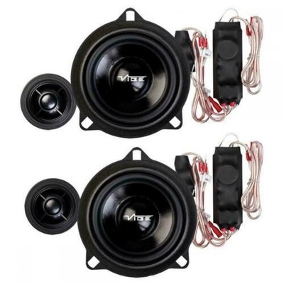 Vibe Car Audio Speakers for BMW X1 Series Front Door EO Upgrade Plug and Play