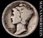 1917-P Mercury Dime — photo from another recent sale