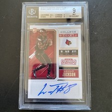 2018 Lamar Jackson Panini Contenders Draft Picks Auto Variation 1 SP