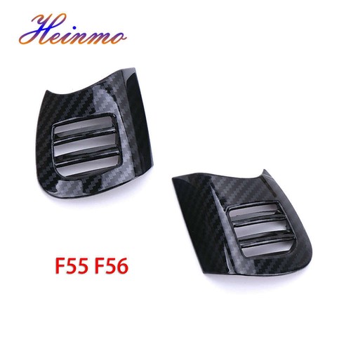 Cubierta de salida de ventilación de aire delantera superior de carbono para Cooper S F55 F56 F57 2015-2020 - Imagen 4 de 6