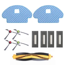 For Ecovacs Deebot OZMO 930 Vacuum Cleaner Main & Side Brush Filter Replacement