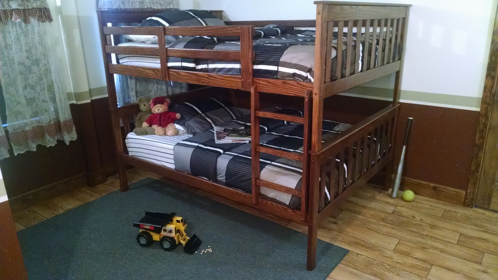 best full over queen bunk bed
