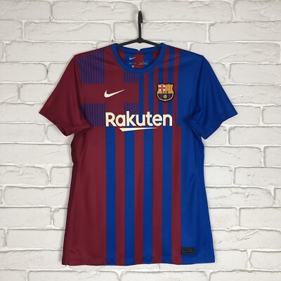 Barcelona 2021 2022 Home Nike soccer jersey Size M women's | eBay