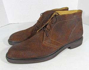 Uomo Pliner Abito Cammello Ericio Chukka Camoscio Scarpe Scarponcini J Donald ARE5wA