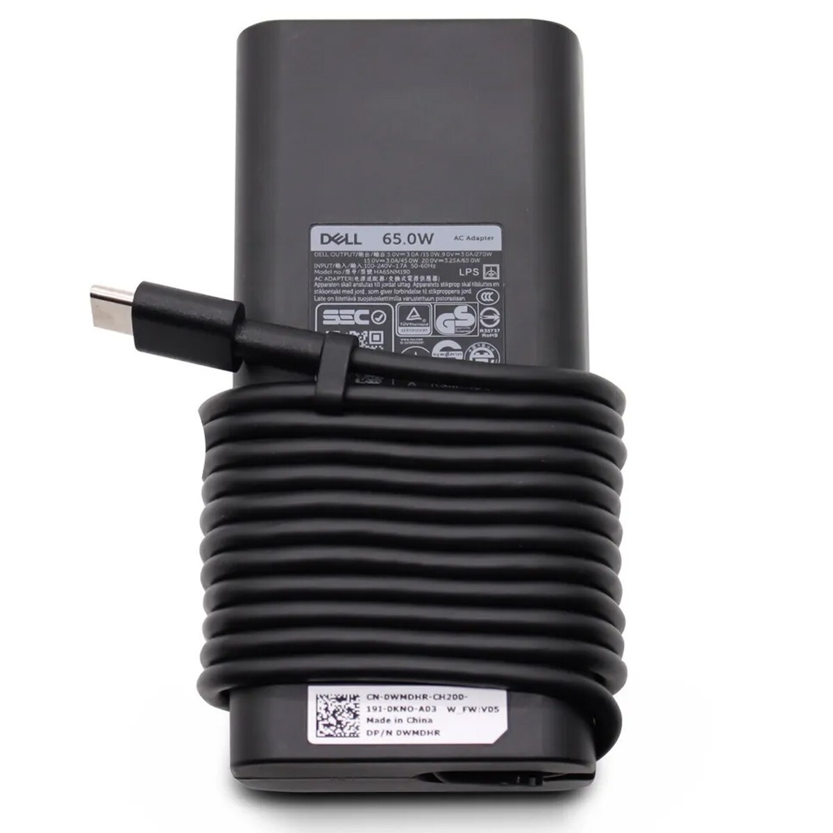 Dell Chromebook 3100 Charger 2-in-1 USB-C Laptop Power Adapter