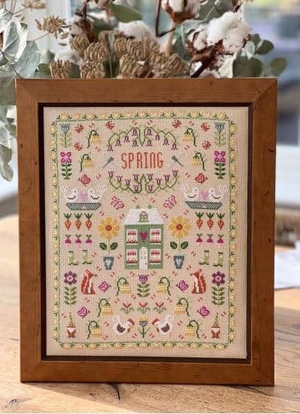 Historical Sampler Company - The Spring Garden Counted Cross Stitch