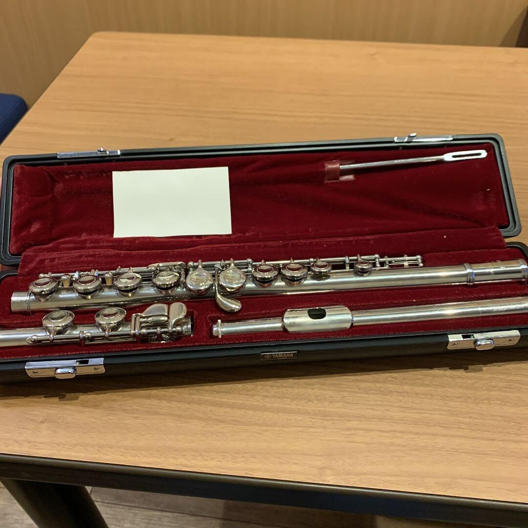 YAMAHA ヤマハ YFL-221 フルート シルバー バック ケース Yamaha Student Flute YFL-221 Nickel Silver Plated with Case