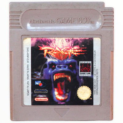 Game Boy Primal Rage Nintendo Modul Retro Vintage Videospiel Games Gaming Rar