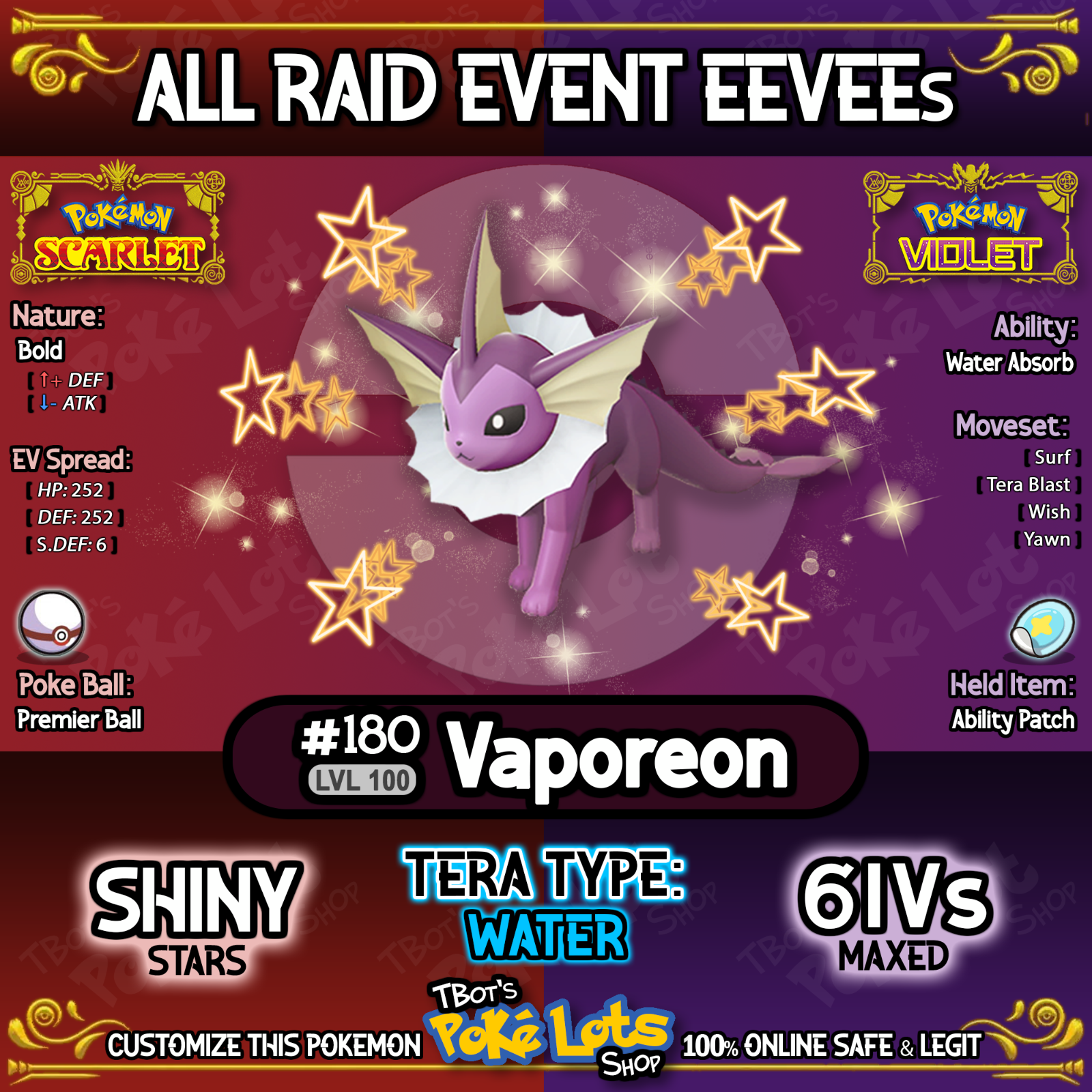 Shiny Eevee – Prestigious Games