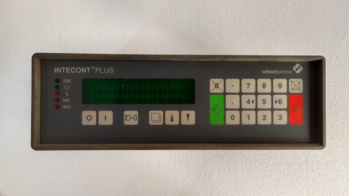 SCHENCK PROCESS VEG 20610 / VDB 20600 INTECONT PLUS V022784.B01 | eBay