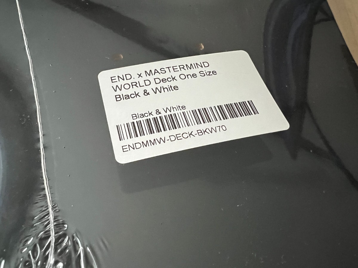Vans x Mastermind World Presented By END Skateboard Deck | eBay Vans x Mastermind World Presented By END Skateboard Deck | eBay