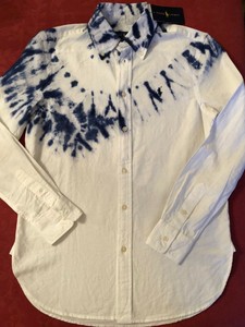 polo ralph lauren tie dye button down