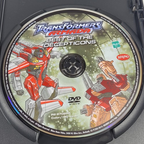 TRANSFORMERS ARMADA DVD BEST OF THE AUTOBOTS AND BEST OF THE DECEPTICONS - 第 13/13 張圖片