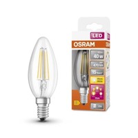 Osram E14 Led Lampe 3-Stufen-Dimmen Klar 4W Wie 40W WarmweißEs Licht Filament