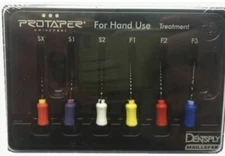 Hand Use Dental Dentsply ProTaper Universal NiTi Files SX-F3 21mm-25mm and SX-19