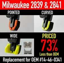 Milwaukee Finish Nailer 15&16Ga WCB TIPS-Fits 2839, 2841, 3020 OEM # 14-46-0341