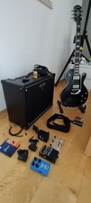 E-Gitarre mit ganzem Zubehör 