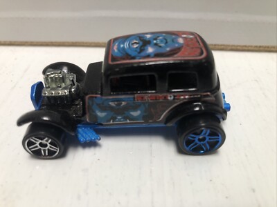 Vintage Hot Wheels Blue 32 Ford Vicky Reyedclops Mattel Rare Hot Rod - Malaysia