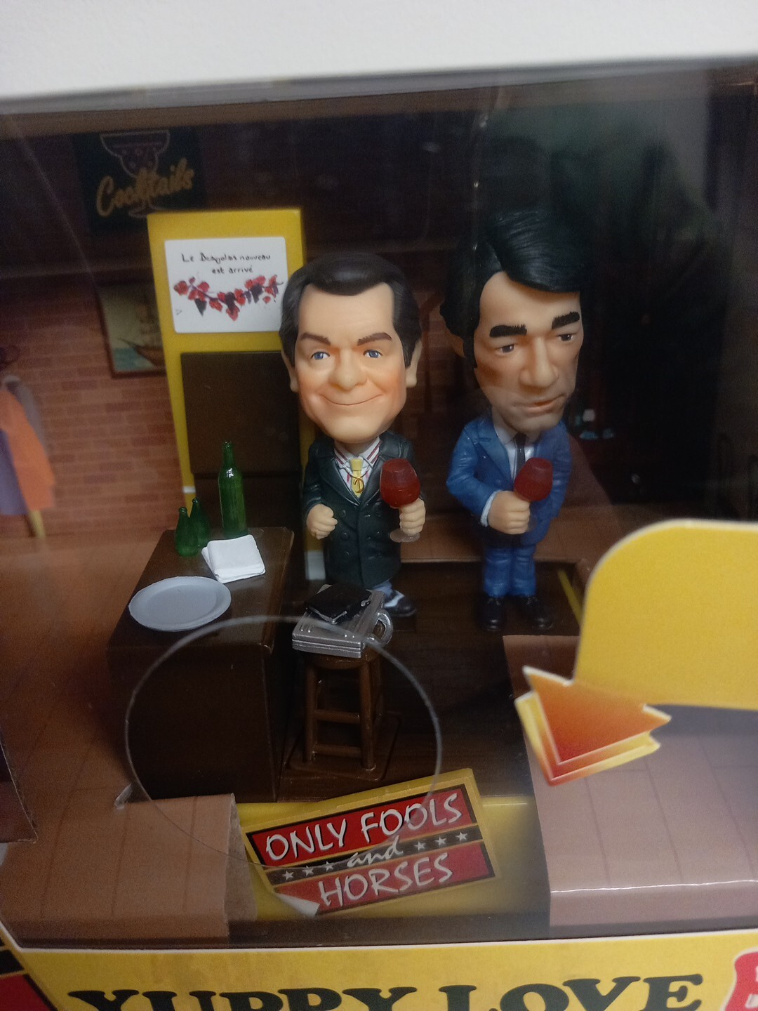 Yuppy Love Only Fools And Horses New Bobble Buddies Del Boy Bar
