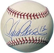 Lance Parrish signed Official Rawlings Major League Baseball- COA-Detroit Tigers