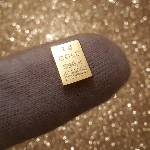 1 gramm gold 9999 in euro