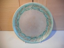 PILKINGTON ROYAL LANCASTRIAN POTTERY PLATE FISH PATTERN 3266 GWLADYS RODGERS