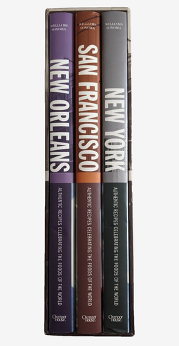 Williams Sonoma Foods of the World 3 Volume Cookbooks Set New York Orleans San - Picture 3 of 4