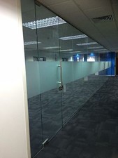 DIY Glass Partitions - Save £ - easily installed Glass Partitioning