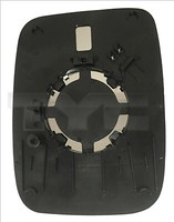 Links TYC 325-0182-1 Spiegelglas, AußEnspiegel FüR Fiat,Nissan,Opel,Renault
