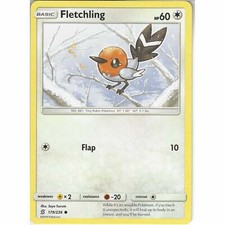 179/236 Fletchling Common: Pokemon Trading Card Game SM-11 Unified Minds