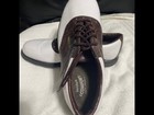 Footjoy Shoes Mens 8. Extra Comfort Golf Sneakers White Brown Leather Low Top  — photo 7