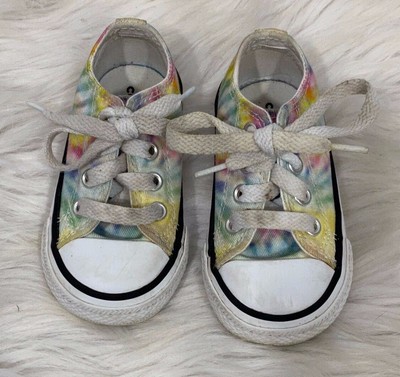 tie dye converse size 4