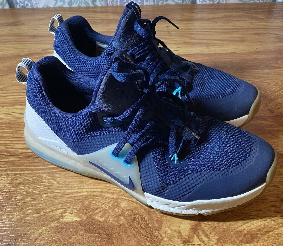 Nike Zoom Mens Shoes Binary Blue Train Command Running Sneakers
