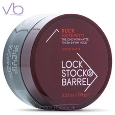 Lock Stock Barrel Ruck Texture Putty for Men with Firm Hold and Matte Finish