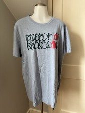 Men  s Banana Republic Blue Graphic Pullover T-Shirt Crew-Neck Short Sleeve XL