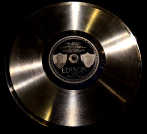 EDISON DIAMOND DISC REC. #80394 "My Mother's Bible" & "Life's Railway To Heaven"