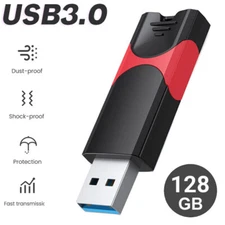 Kootion USB 3.0 128GB High Speed Retractbale Design USB Flash Drive Memory Stick