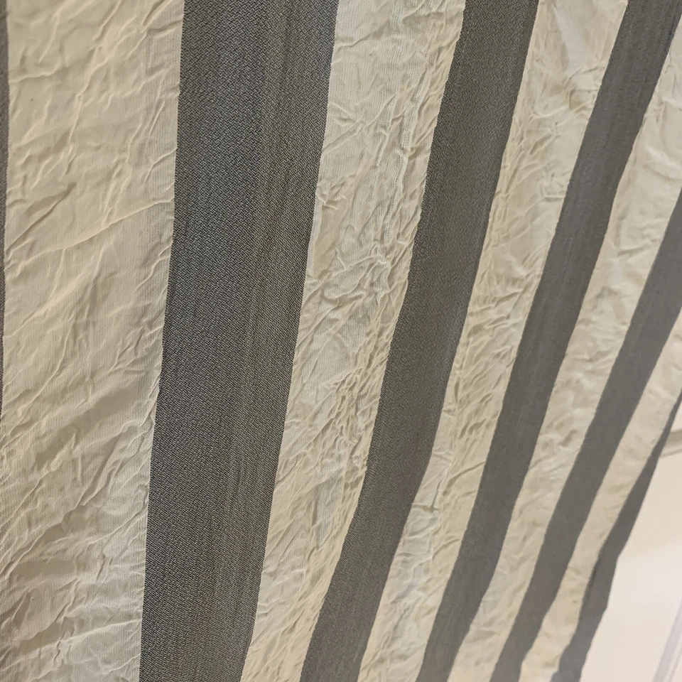 Blusa a Rayas Manga Corta Giorgio Armani Talla 44 (M) Diseñador Hecha en Italia Foto 3 de 4