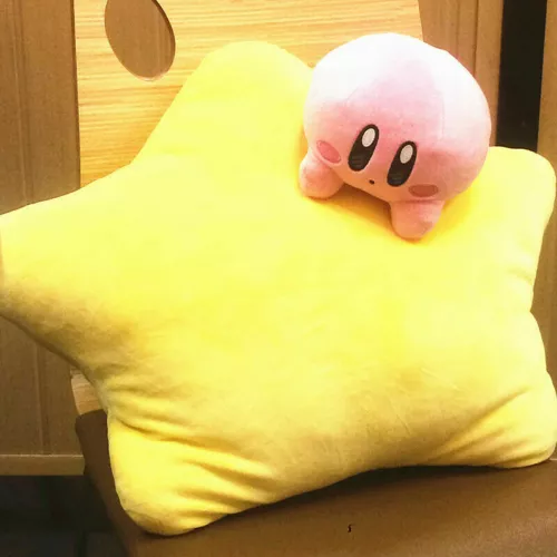 Kirby Warp Star Peluche Bambola Peluche Cuscino 54 cm Regalo - Foto 4 di 5
