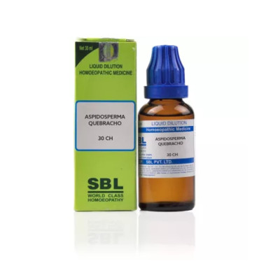 SBL Homeopathic Aspidosperma Quebracho Dilution 30ml
