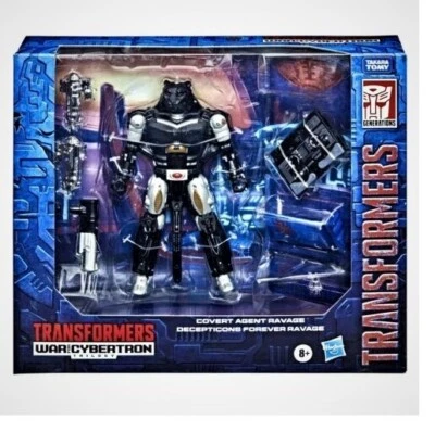 Transformers Beast Wars Covert Agent Ravage SDCC Exclusive War For Cybertron MIB - Image 1 of 4