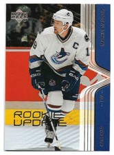 Markus Naslund #86 2003-04 Rookie Update Hockey Card NM-Mint. rookie card picture