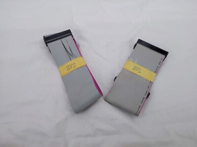 IDE 40 Pin 3 Connector and Floppy Disk Drive 34 Pin 2 connector Cables Combo
