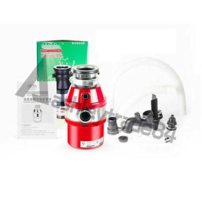 1400ML   Food Waste Processor Disposer Garbage Disposal Crusher 220V 450W #T10