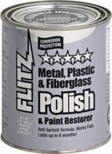 Flitz Polish Quart Can CA 03518-6 Metal, Plastic, & Fiberglass Polish & Paint Re