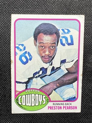 1976 Topps Preston Pearson Dallas Cowboys #225