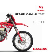 Repair Manual for GasGas EC 350F | 2022  - On Usb Stick
